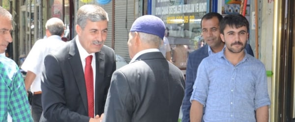 Başkan Aksoy’dan, Esnafa Bayram Ziyareti