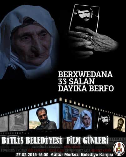 Berfo Ana Belgeseli Bitlis’te Gösterime Girecek