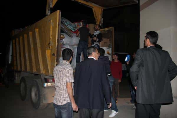 Bitlis’te Toplanan Yardımlar Suruc’a Ulaştı