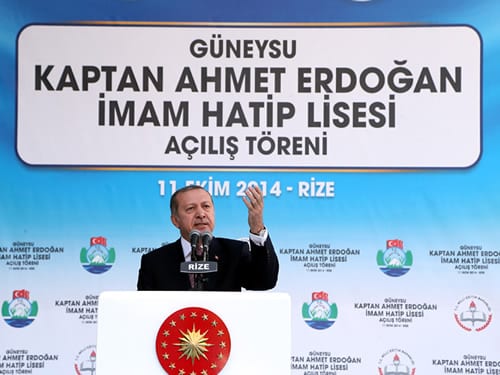 Erdoğan, Babasının Adını Taşıyan Okulu Açtı