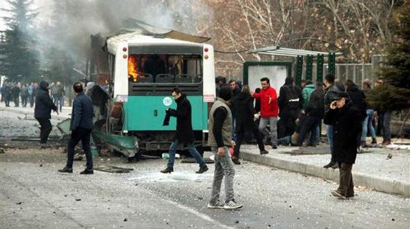 Kayseri’deki hain saldırı 13 şehit 55 yaralı