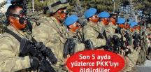PKK’nın korkulu rüyası mavi bereliler hedef alındı