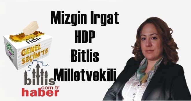Mizgin Irgat 25. Dönem HDP Bitlis Milletvekili
