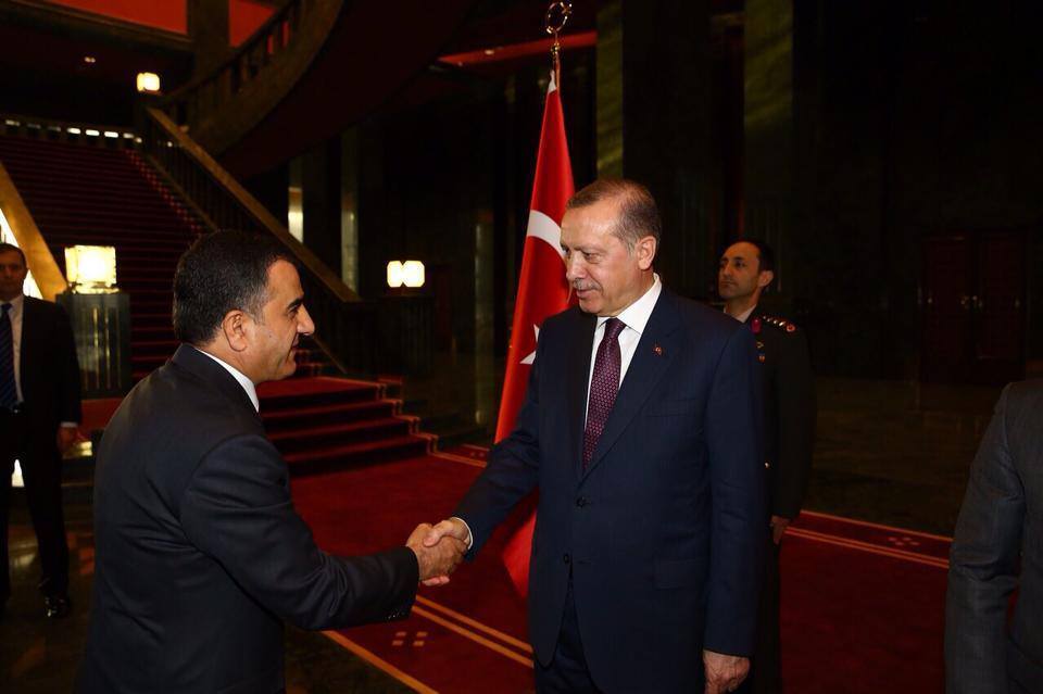 Zeki Peker, Cumhurbaşkanı Erdoğan’ı Ziyaret Etti