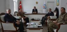 Başkan Aksoy’dan Kaymakam Özkan’a ziyaret
