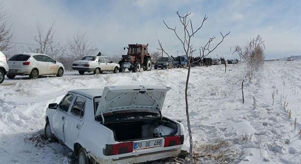 Karaman’da trafik kazası yaptı, cesedi 2 kilometre ileride bulundu