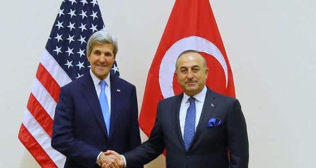 Mevlüt Çavuşoğlu, John Kerry ile görüştü