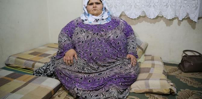 Suriyeli genç kız tedavi olamayınca 350 kiloya çıktı