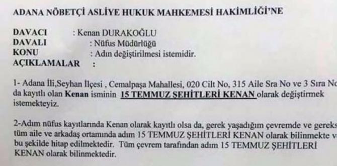 ’15 Temmuz Şehitleri Kenan’ iddiası doğru mu?