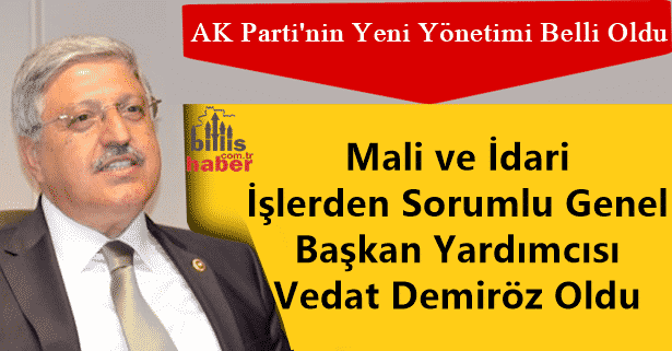 AK Parti’nin Yeni Yönetimi Belli Oldu