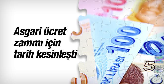 Asgari ücret zammı 2016 kesin tarih verildi