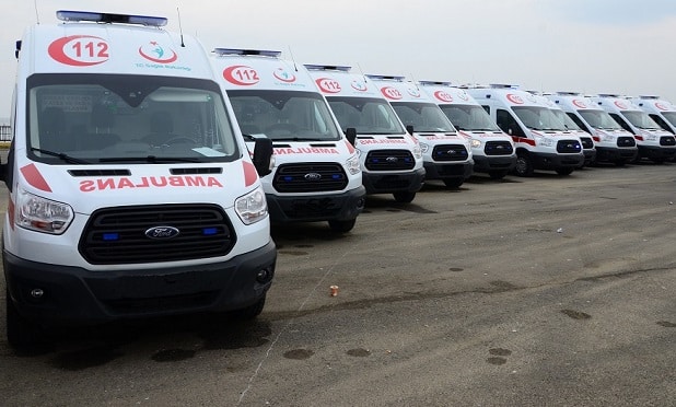 Bitlis’e 7 Adet Yeni Ambulans Tahsis Edildi