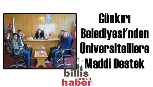 Günkırı Belediyesi’nden Üniversitelilere Maddi Destek