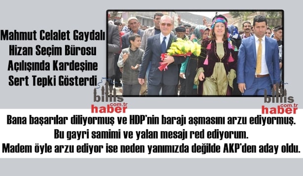 Gaydalı Kardeşine Sert Tepki Gösterdi