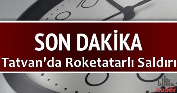 Tatvan Askerlik Şubesine Roketatarlı Saldırı – Güncellendi