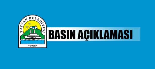 Tatvan Belediyesi’nden Basın Açıklaması