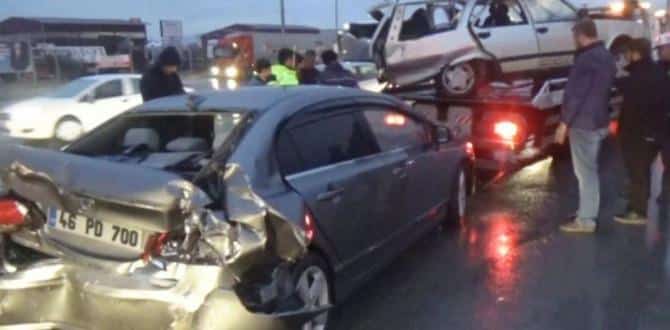 Alkollü sürücü dehşet saçtı: 3’ü çocuk, 7 yaralı