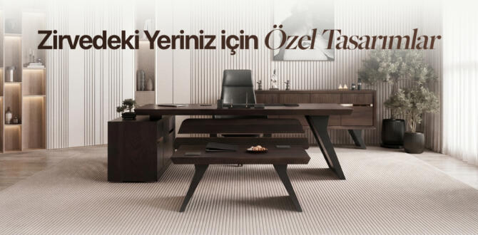 Ergonomik Ofisler İçin Mobilya Seçimi