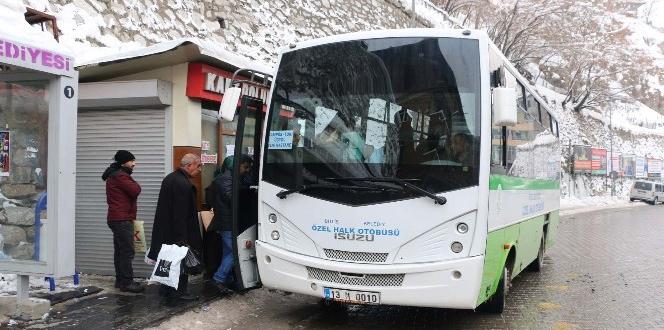 Bitlis’te şehir içi otobüs seferlerinde düzenleme