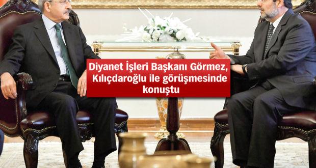 Diyanet İşleri Başkanı Mehmet Görmez: ‘Atatürk’ün 100 yıl ileriyi gördüğüne tanık oluyoruz’