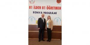 Fedakar öğretmene başarı belgesi