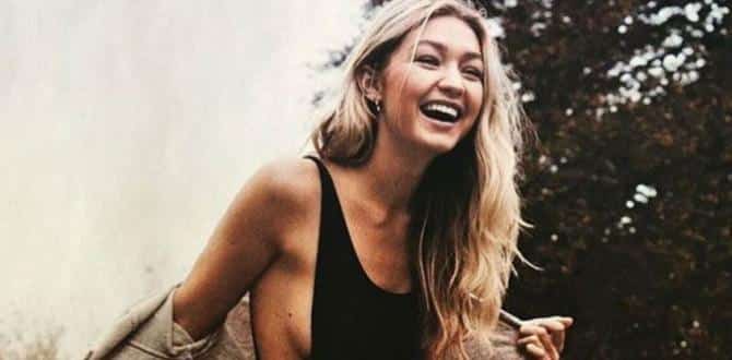 Gigi Hadid, reklam kampanyası için soyundu