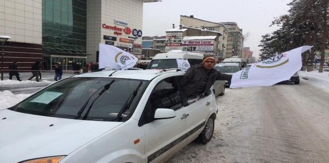 Halep konvoyu Bitlis’ten yola çıktı