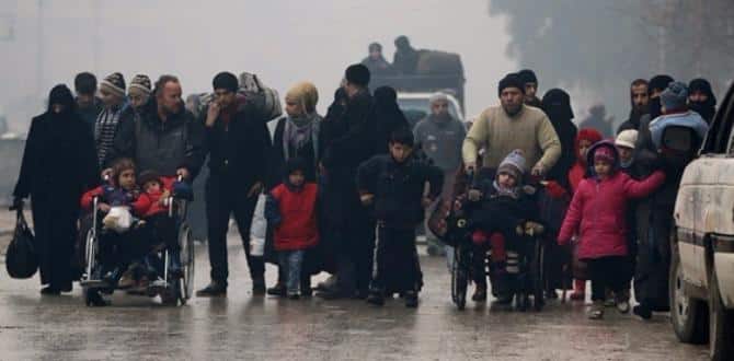 Halep’ten tahliye engelleniyor
