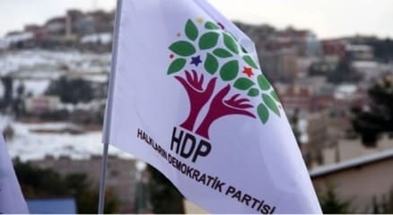 HDP Saruhanlı ilçe binasında arama haberi