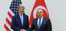 Mevlüt Çavuşoğlu, John Kerry ile görüştü