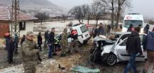 Tokat’ta feci kaza: 2 ölü, 3 yaralı