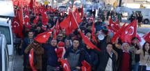 Türkiye’nin birçok ilinde teröre tepki yürüyüşü düzenlendi